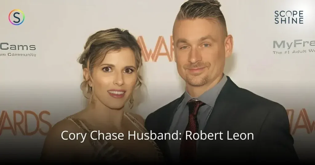 Cory Chase Husband Robert Leon