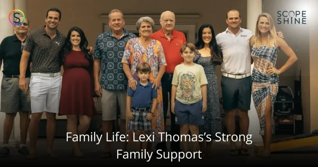 Family Life Lexi Thomas’s Strong
Family Support