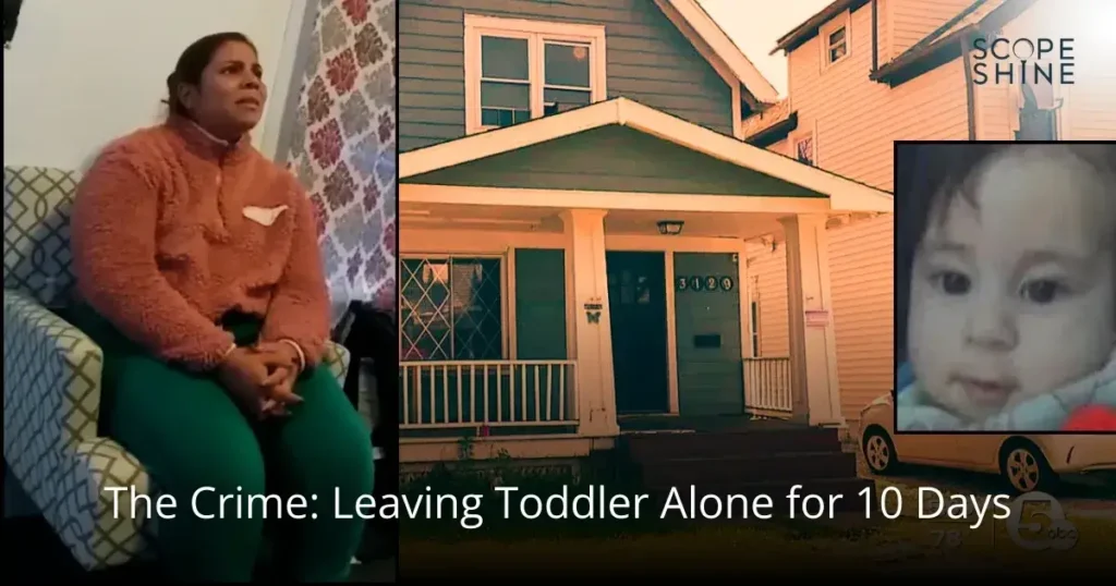 The Crime: Leaving Toddler Alone for 10 Days